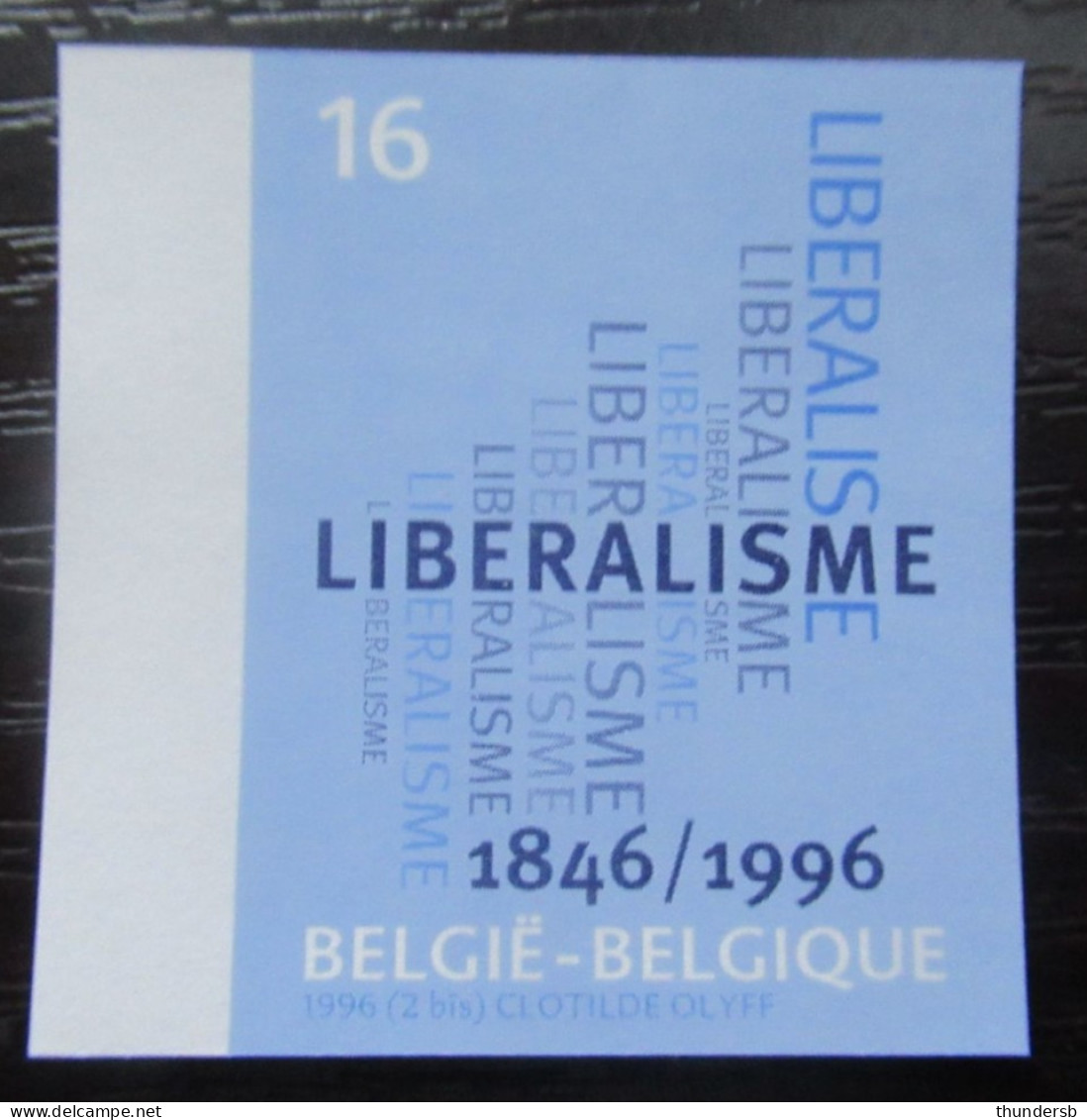 2628 'Liberale Partij' - Ongetand - Côte: 10 Euro - 1981-2000