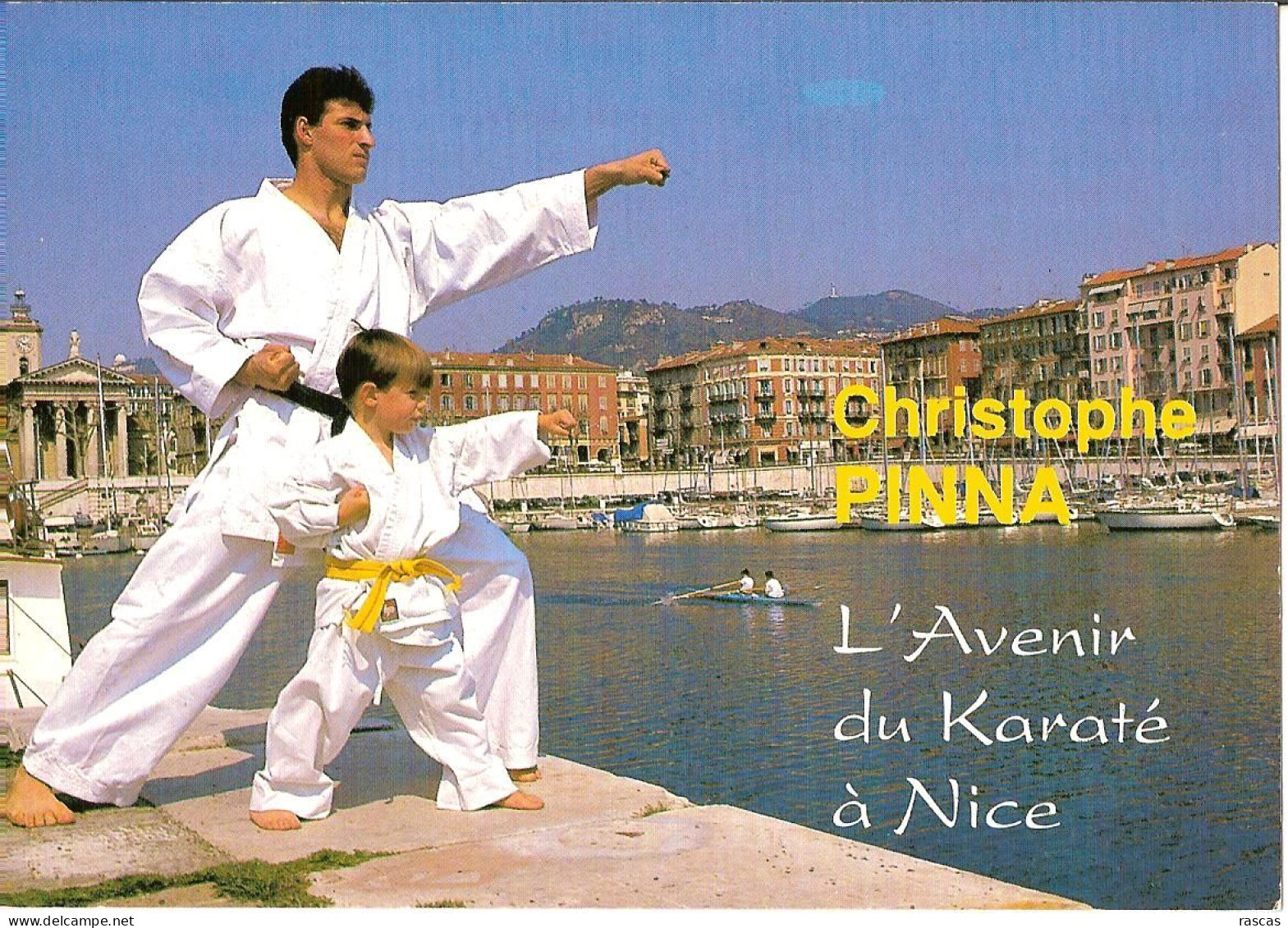 CPM - CHRISTOPHE PINNA - L'AVENIR DU KARATE A NICE - 21 BD CARNOT - Martiaux