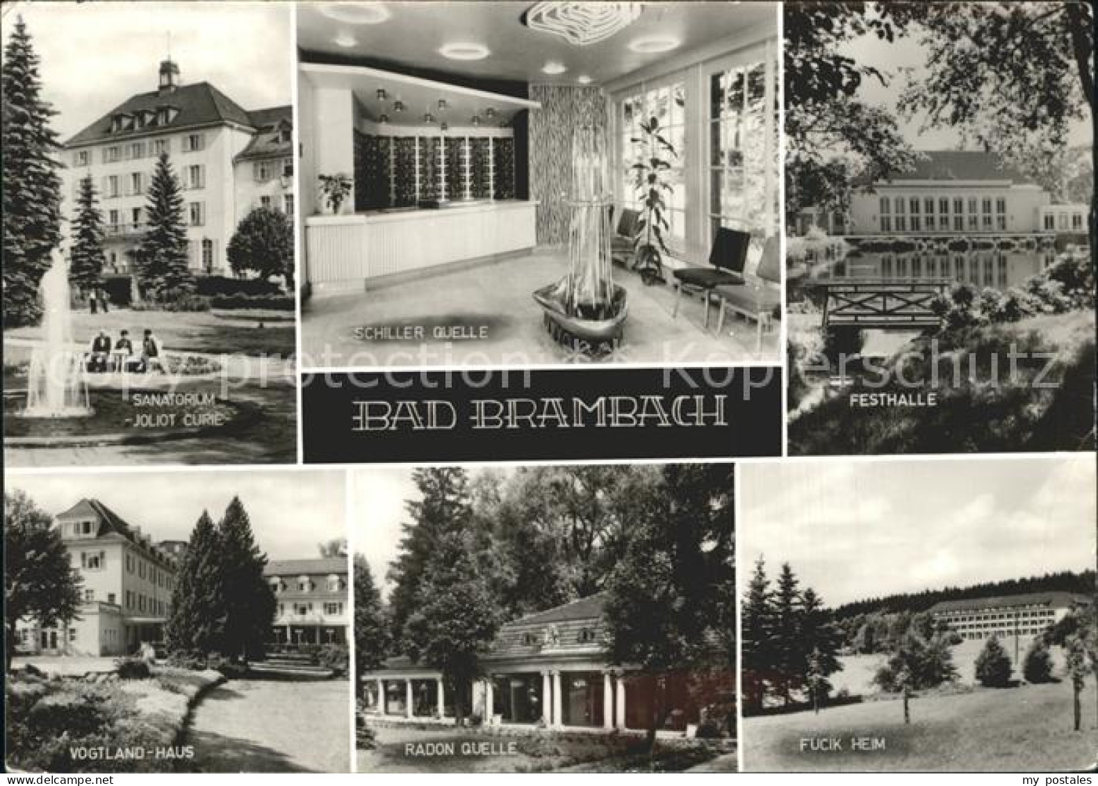 72328431 Bad Brambach Festhalle Schiller Quelle Vogtland- Haus Bad Brambach - Bad Brambach