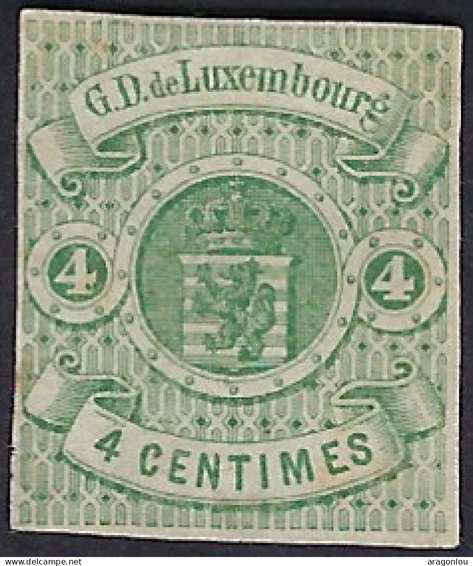 Luxembourg - Luxemburg - Timbres - Armoires   1866    4C.  *       Michel 14 - 1859-1880 Coat Of Arms