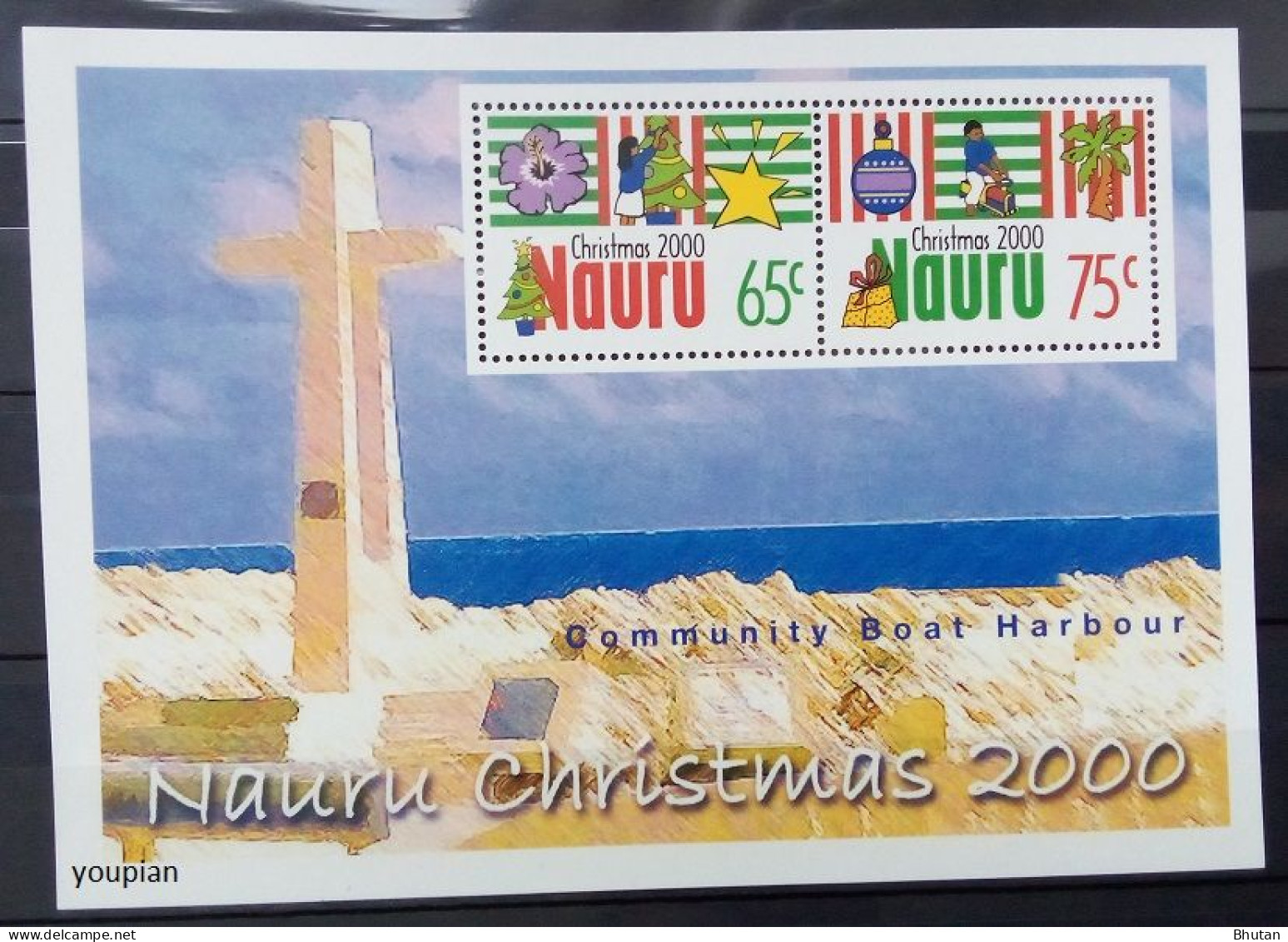 Nauru 2000, Christmas, MNH S/S - Nauru