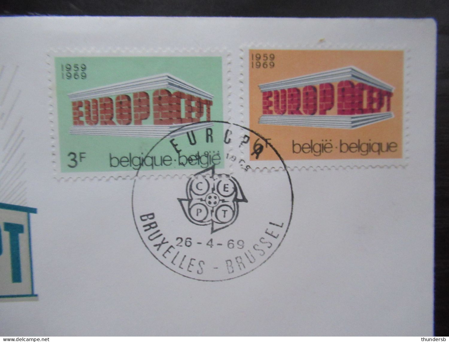FDC 1489/90 'Europa CEPT' - 1961-1970
