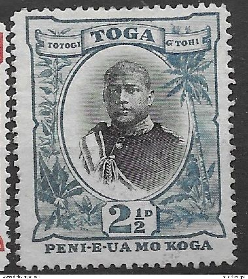 Tonga Mh *  1920 5,5 Euros - Tonga (...-1970)