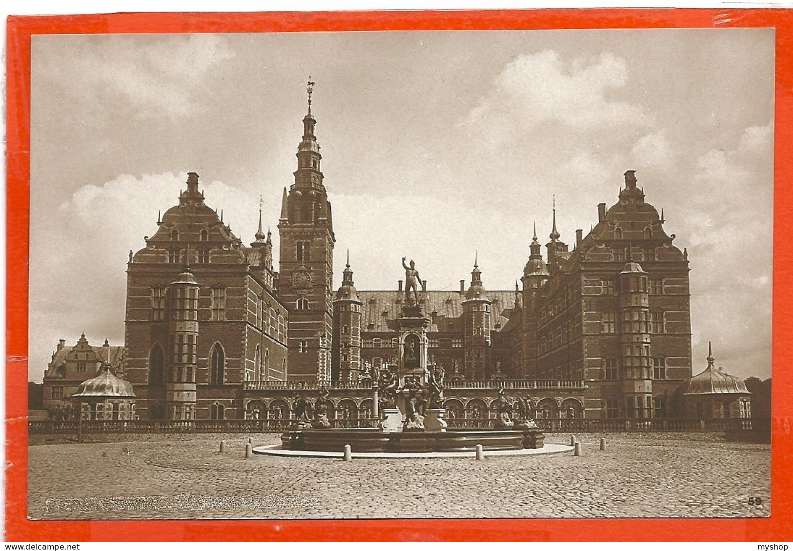 DK093_*  HILLERØD FREDERIKSBORG SLOTS * UNUSED - Dänemark