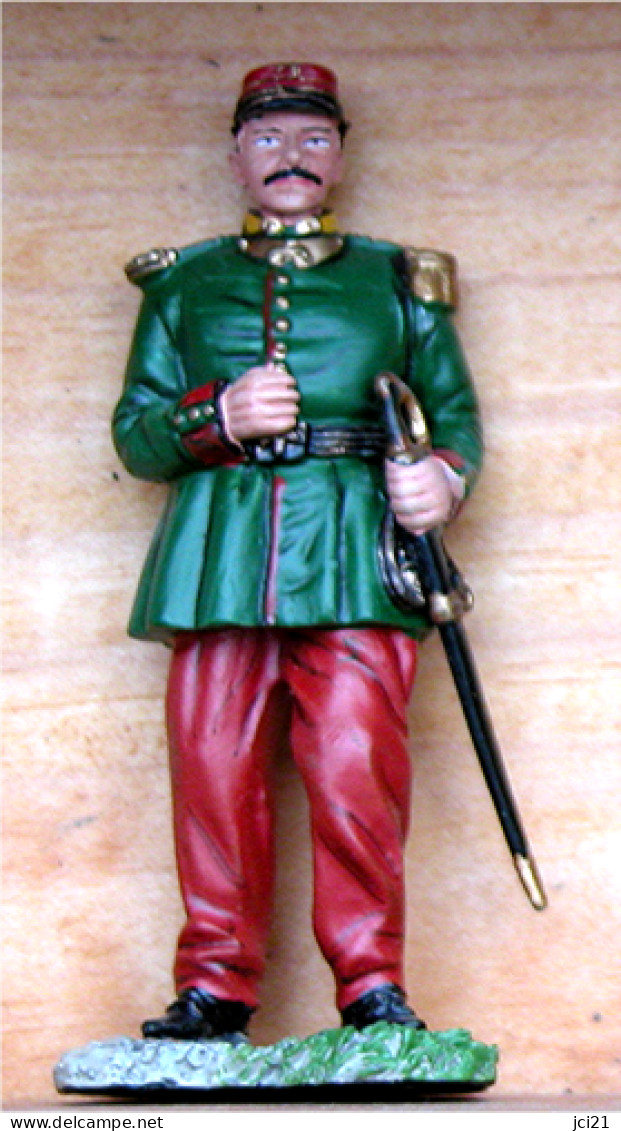 Soldat De Plomb De La Légion Étrangère "Sous-Lieutenant De La LE - 1857" (Bte4)_DSP160 - Loden Soldaatjes