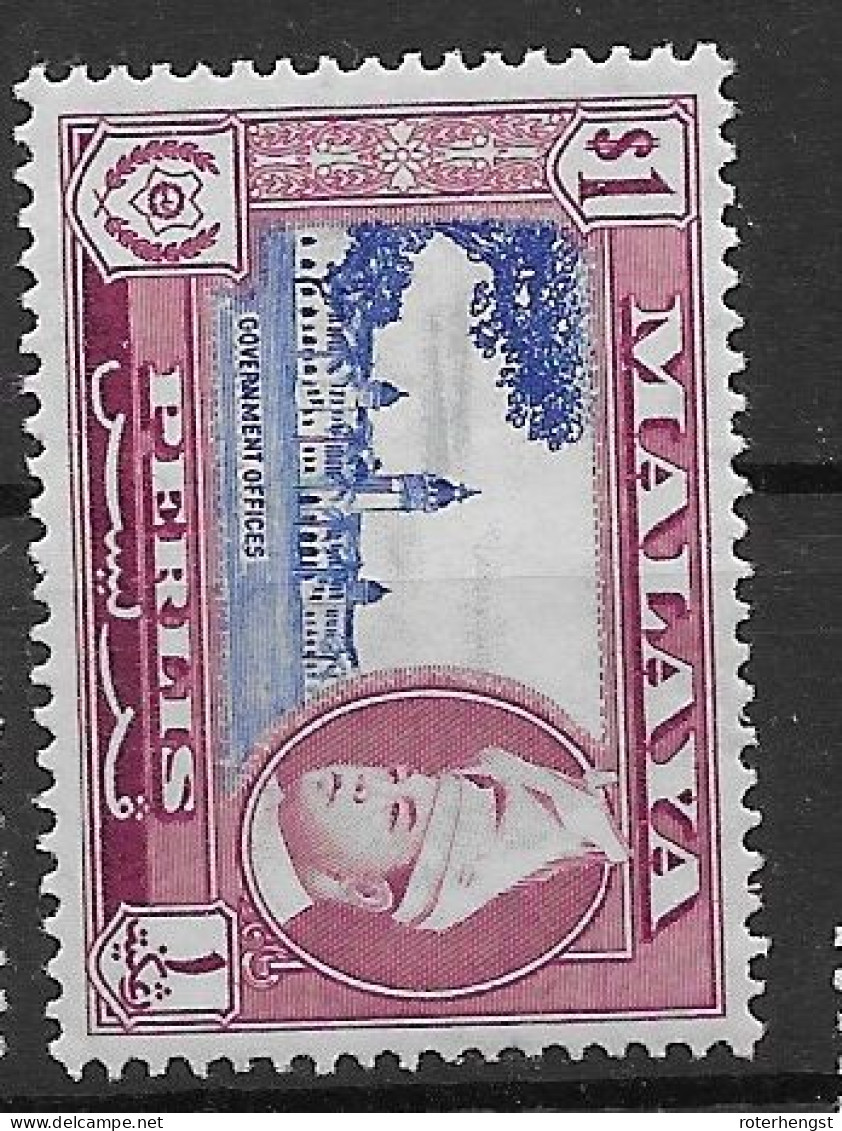 Perlis 1957 Mnh ** 11 Euros - Perlis