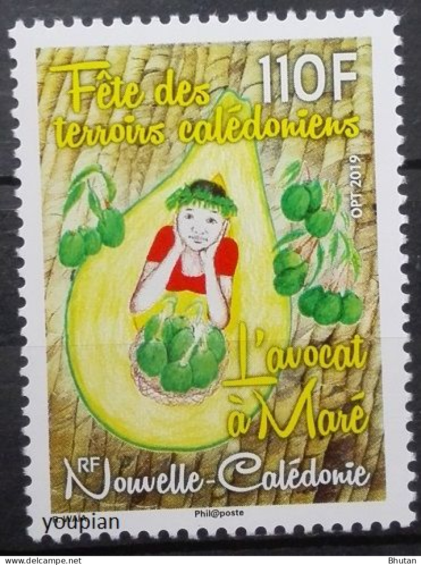 New Caledonia 2019, Avodao Festival In Maré, MNH Single Stamp - Ungebraucht