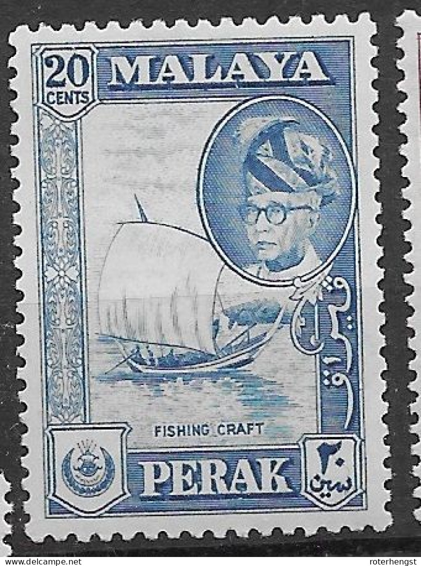 Perak Mnh ** 1957 3,4 Euros - Perak