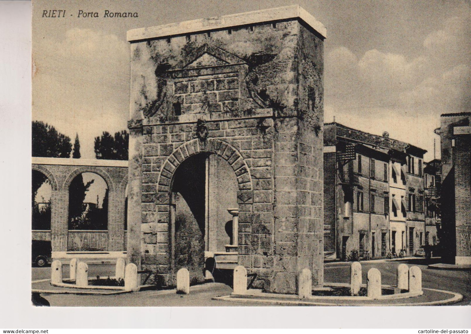 RIETI  PORTA ROMANA  VG  1955 - Rieti