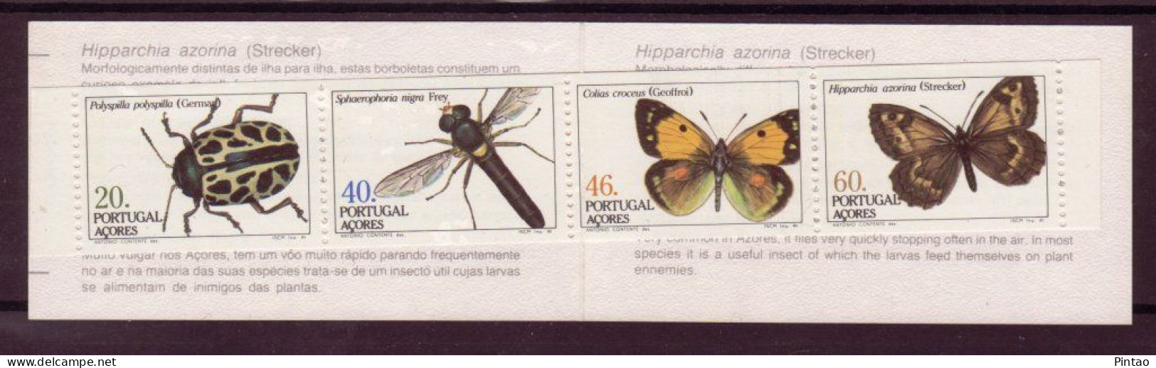 PTC008- Portugal 1985- Caderneta 34 -  MNH - Booklets