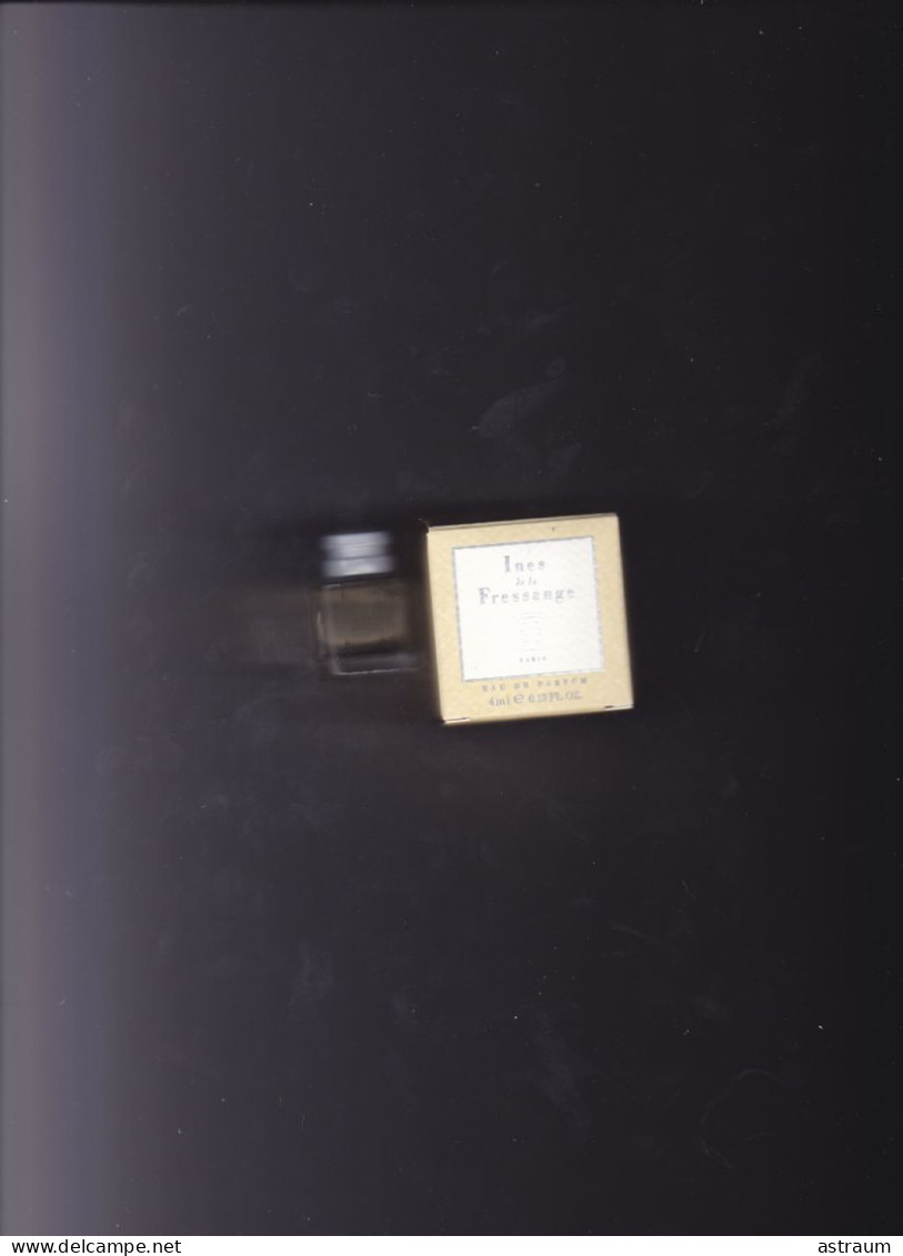 Miniature Vintage Parfum - Ines De La Fressange - EDP Pleine Avec Boite 5ml - Miniaturen Flesjes Dame (met Doos)