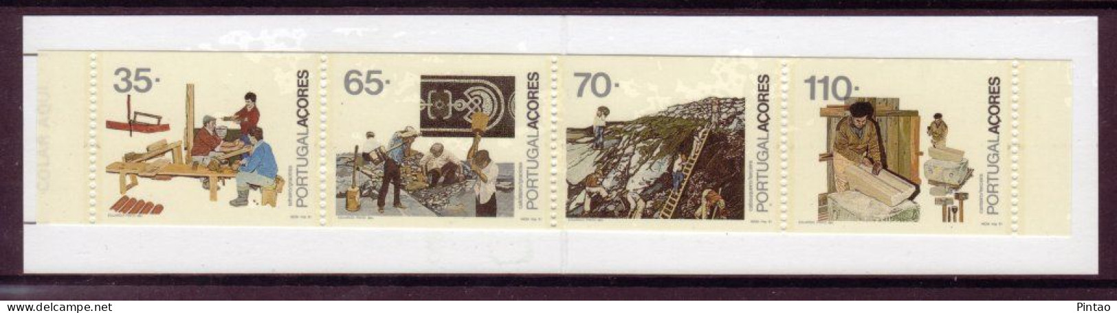 PTC017- Portugal 1991- Caderneta 81 -  MNH - Libretti