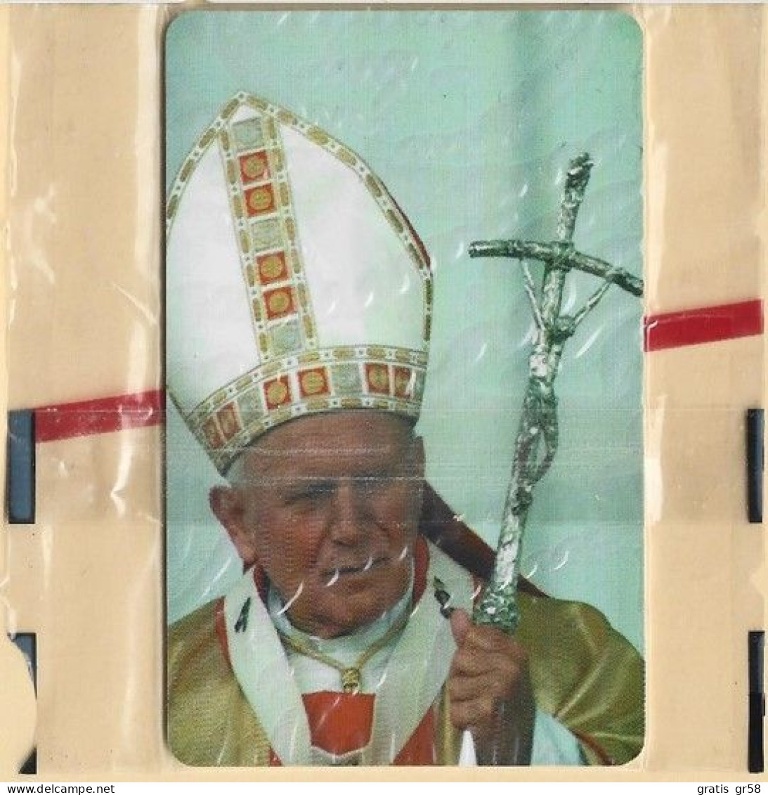 SLOVAKIA -  T-Com, C11, Pope John Paul II, 5U, 1.000ex, 9/98, Mint NSB - Slowakije