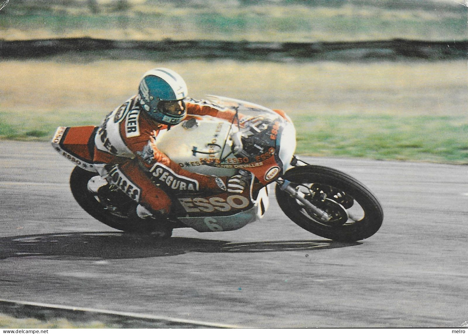 CPSM -MOTOS - YAMAHA 350TZ  Olivier CHEVALLIER - FRANCE - Motociclismo