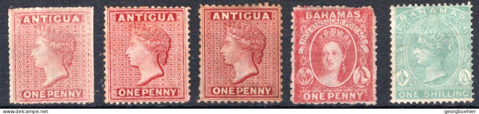 ANTIGUA, Michel No.: 2a MINT, Cat. Value: 600€ - Other & Unclassified