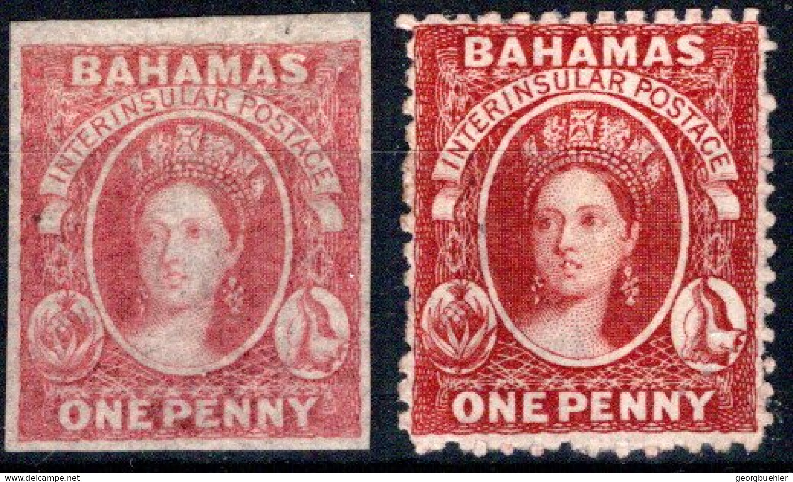 BAHAMAS, Michel No.: 1C MH, Cat. Value: 190€ - Other & Unclassified