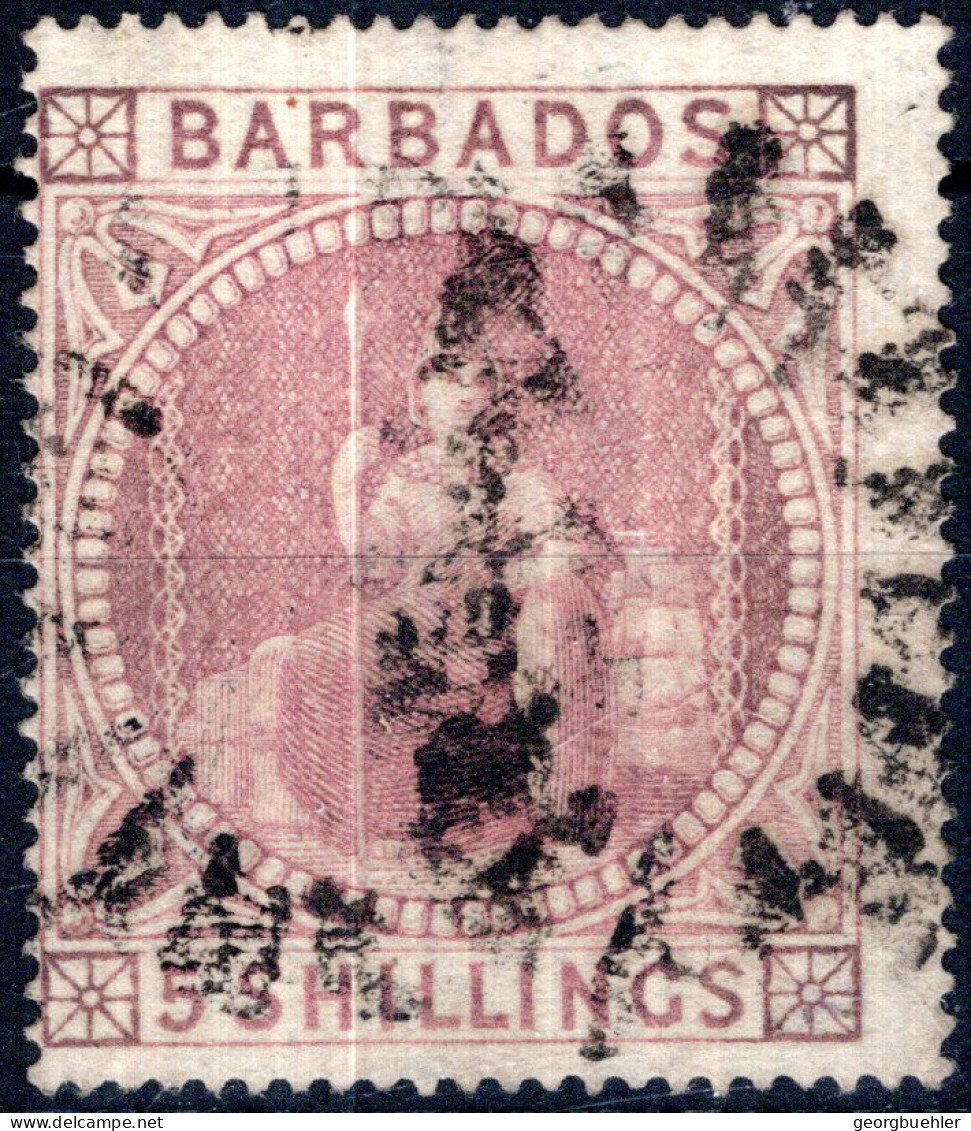 BARBADOS, Michel No.: 22 USED, Cat. Value: 450€ - Barbados (...-1966)