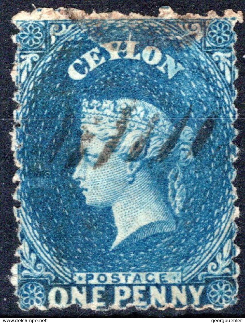 CEYLON, Michel No.: 24C USED, Cat. Value: 180€ - Ceylon (...-1947)