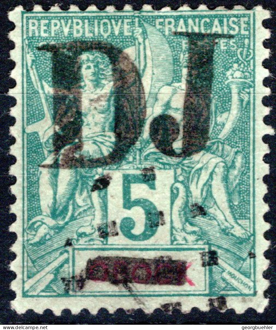 FRANZÖSISCHE SOMALIKÜSTE, Michel No.: 1II USED, Cat. Value: 140€ - Somalia (1960-...)