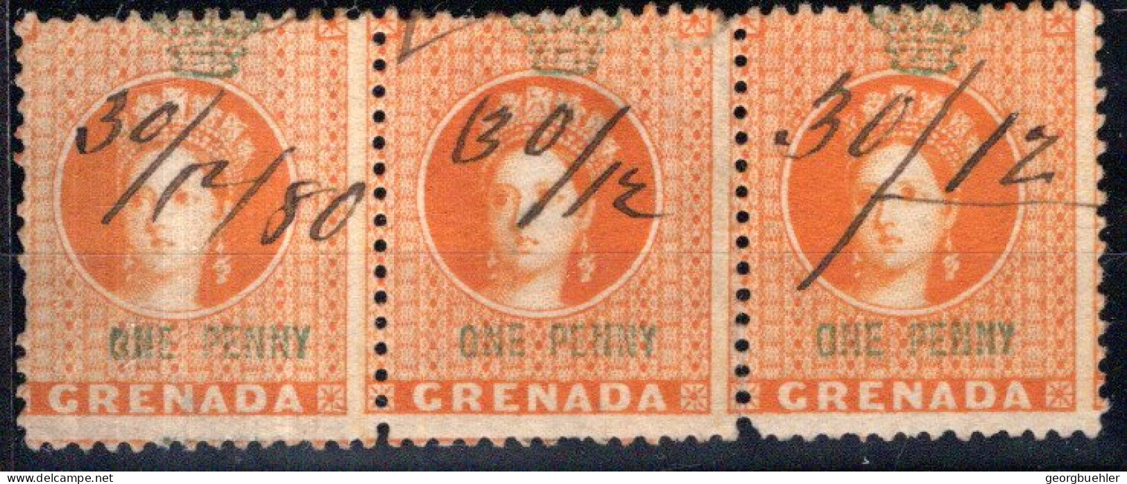 GRENADA, Michel No.: 13 PEN STRIPE - Grenada (...-1974)