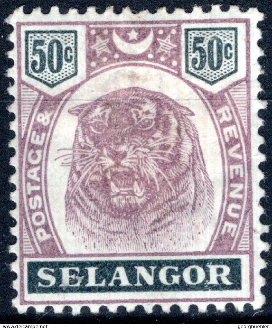 SELANGOR, Michel No.: 21 MH, Cat. Value: 100€ - Other & Unclassified