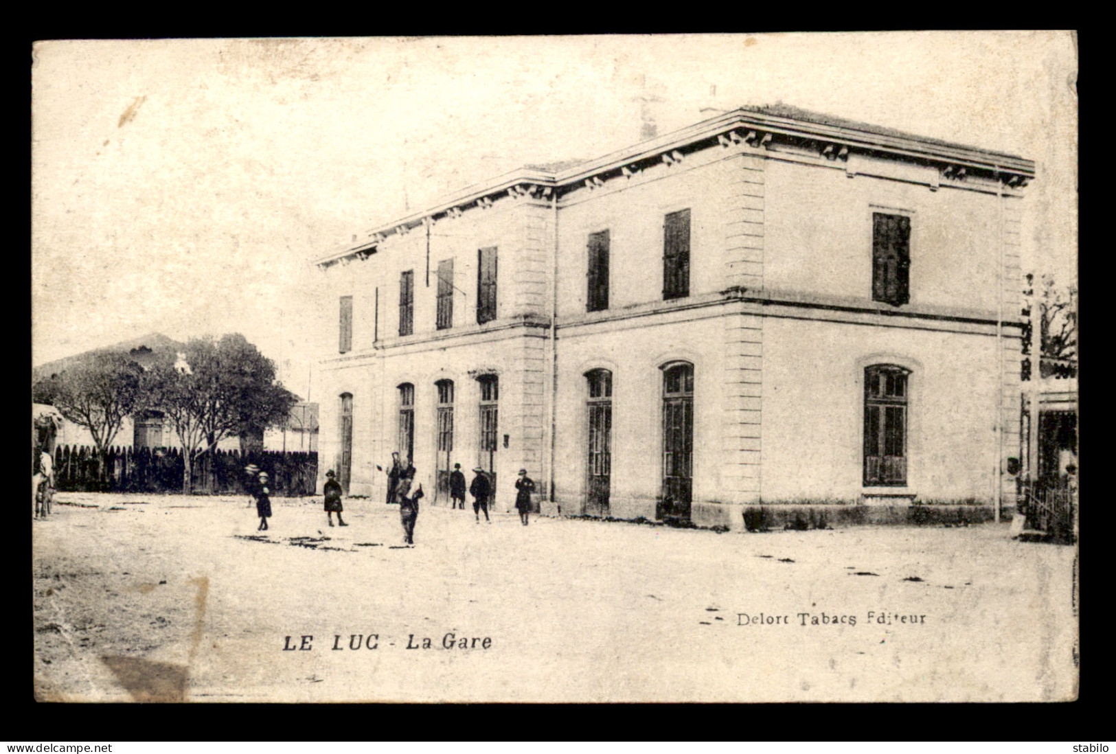 83 - LE LUC - LA GARE DE CHEMIN DE FER - Le Luc