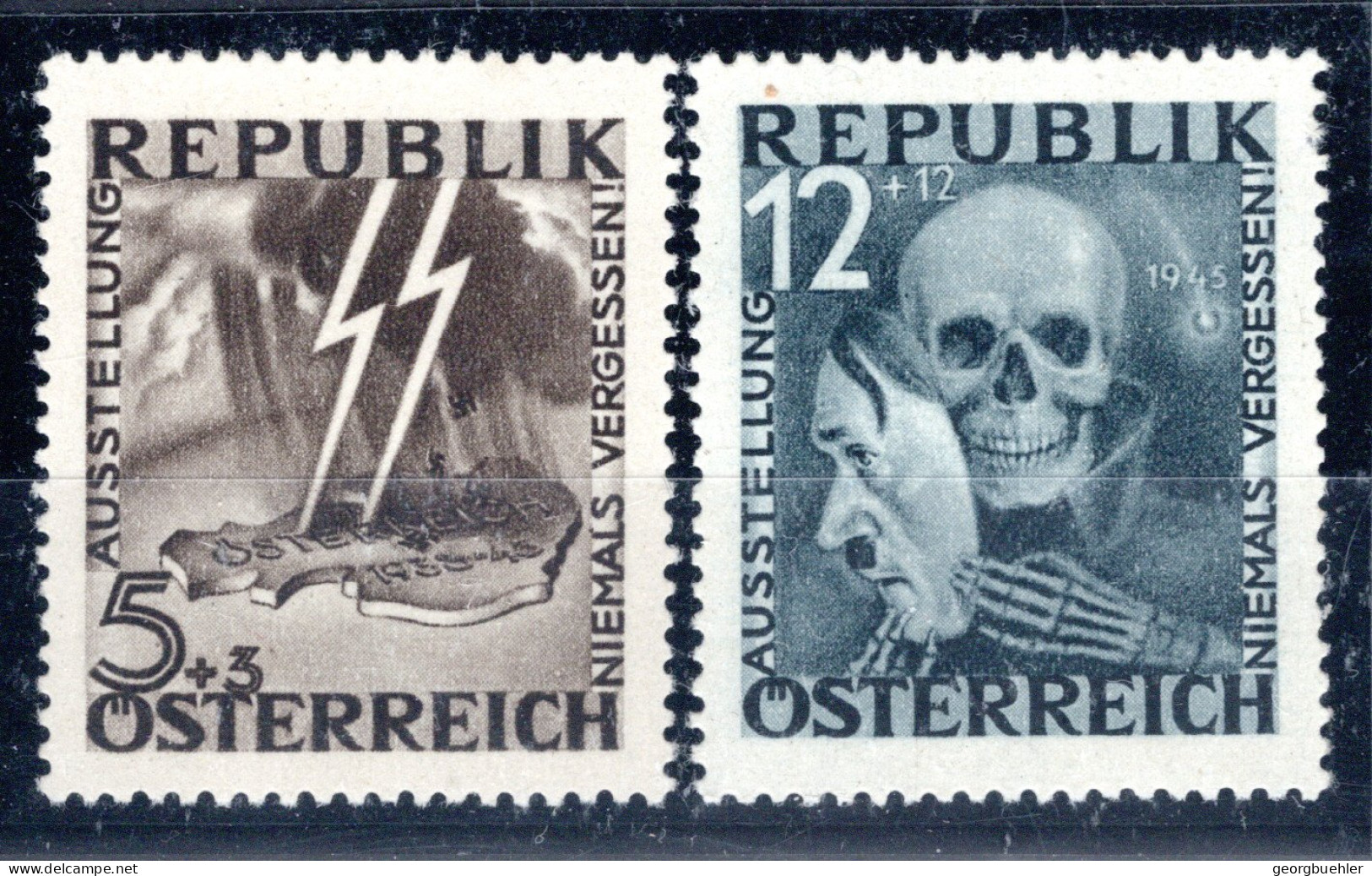 ÖSTERREICH, Michel No.: VI-VII MNH, Cat. Value: 2600€ - Other & Unclassified