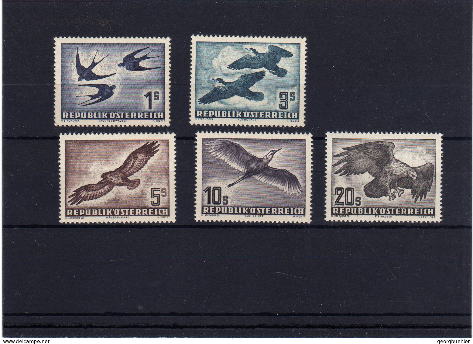 ÖSTERREICH, Michel No.: 984-87 MNH, Cat. Value: 350€ - Other & Unclassified