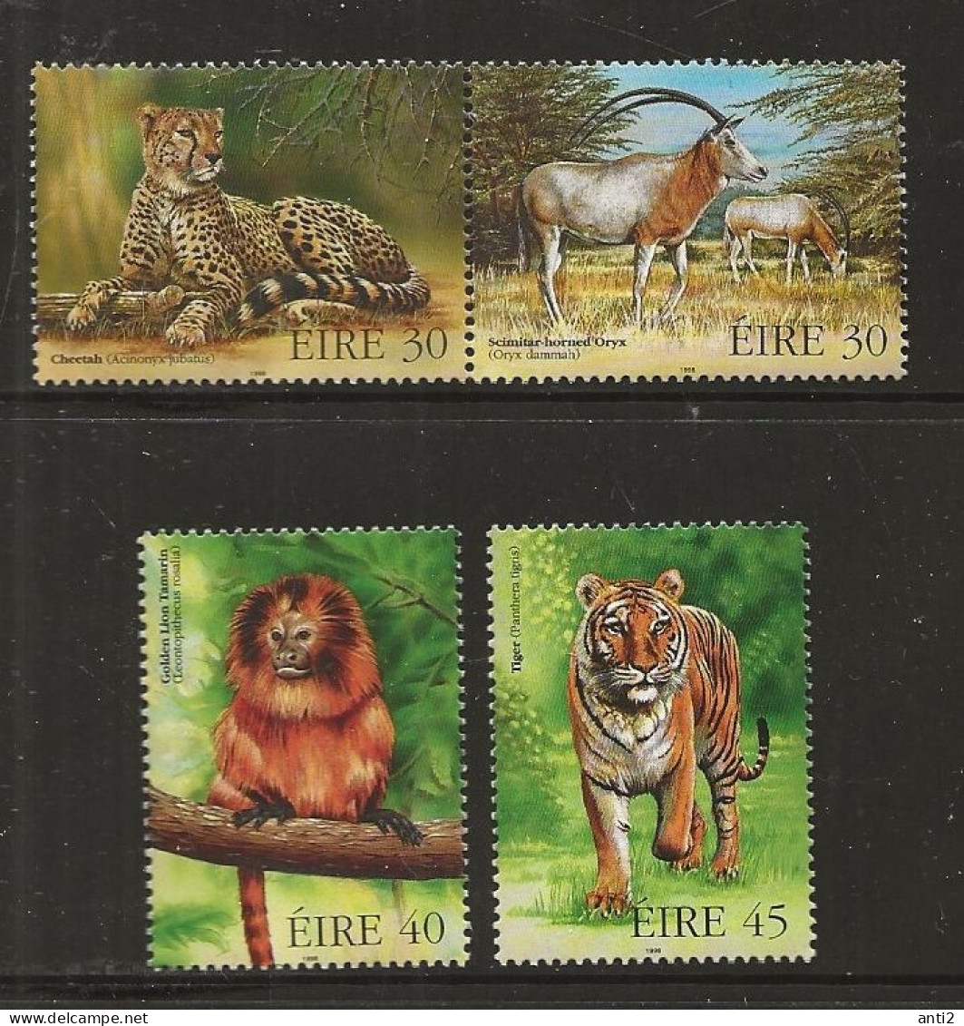 Ireland 1998   Endangered Animals. MI 1101-1104 MNH(**) - Unused Stamps