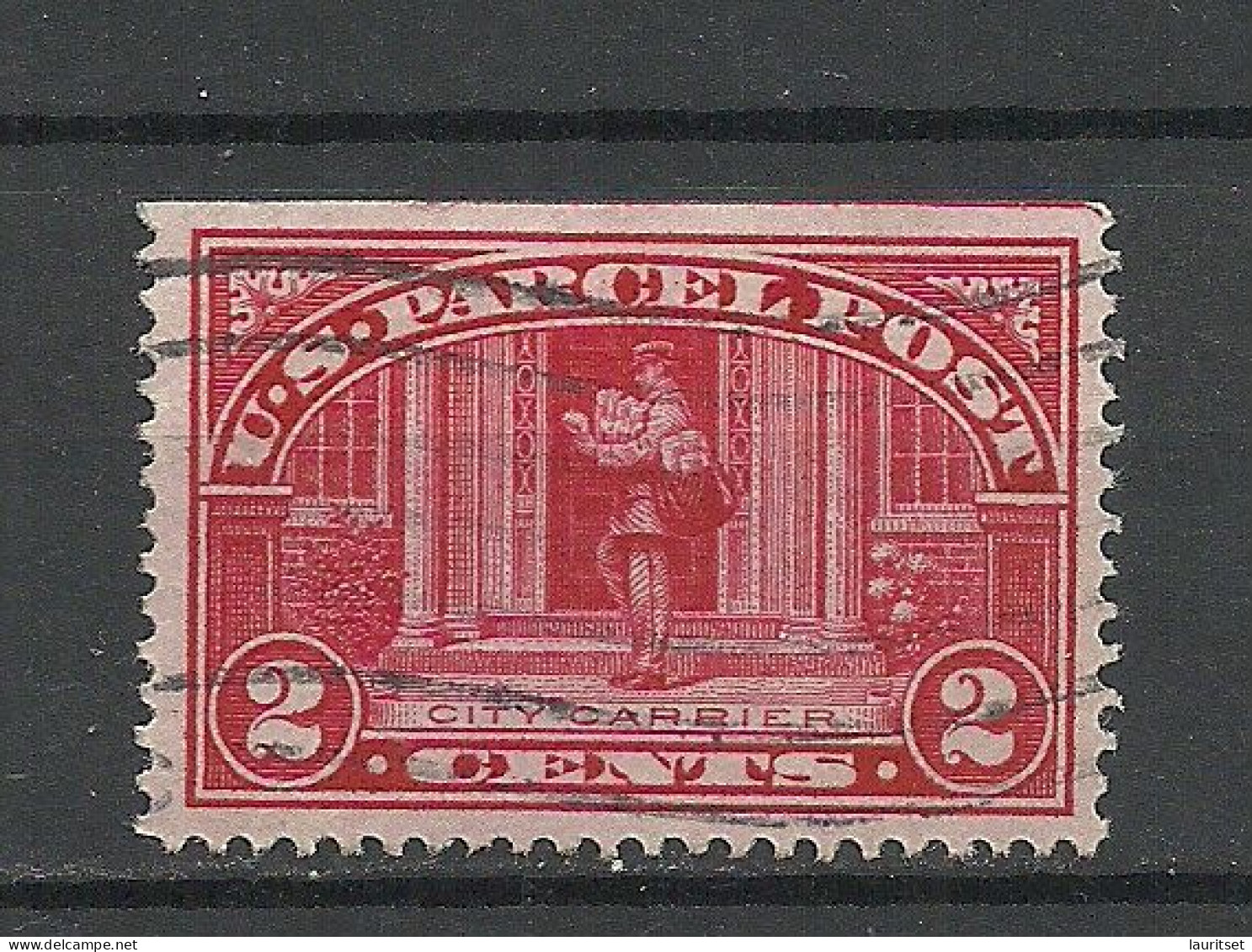 USA Postage 1912 Michel 2 Paketmarke Packet Stamp Parcel Post O - Reisgoedzegels