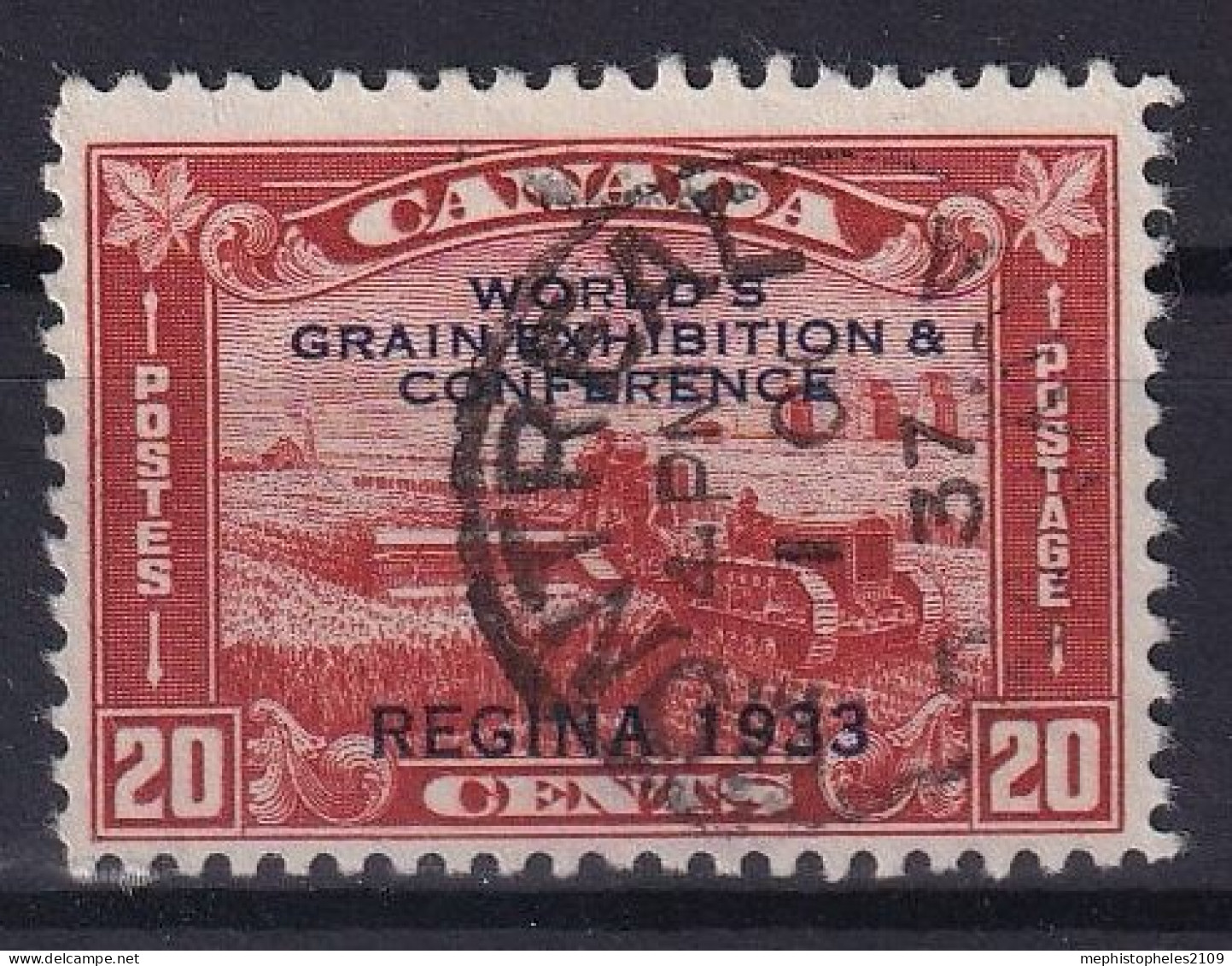 CANADA 1933 - Canceled - Sc# 203 - Used Stamps