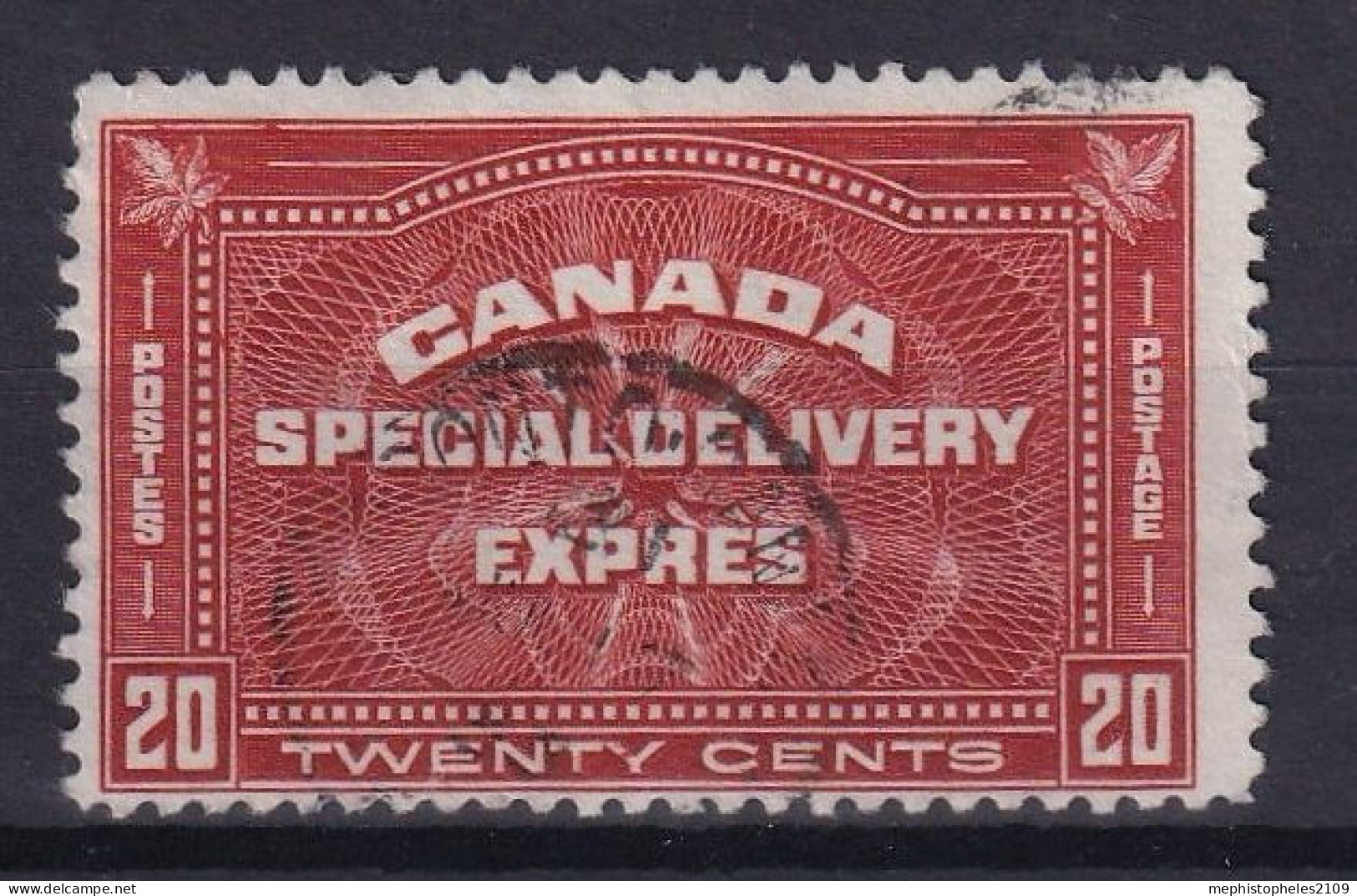 CANADA 1922 - Canceled - Sc# E5 - Special Delivery - Correo Urgente