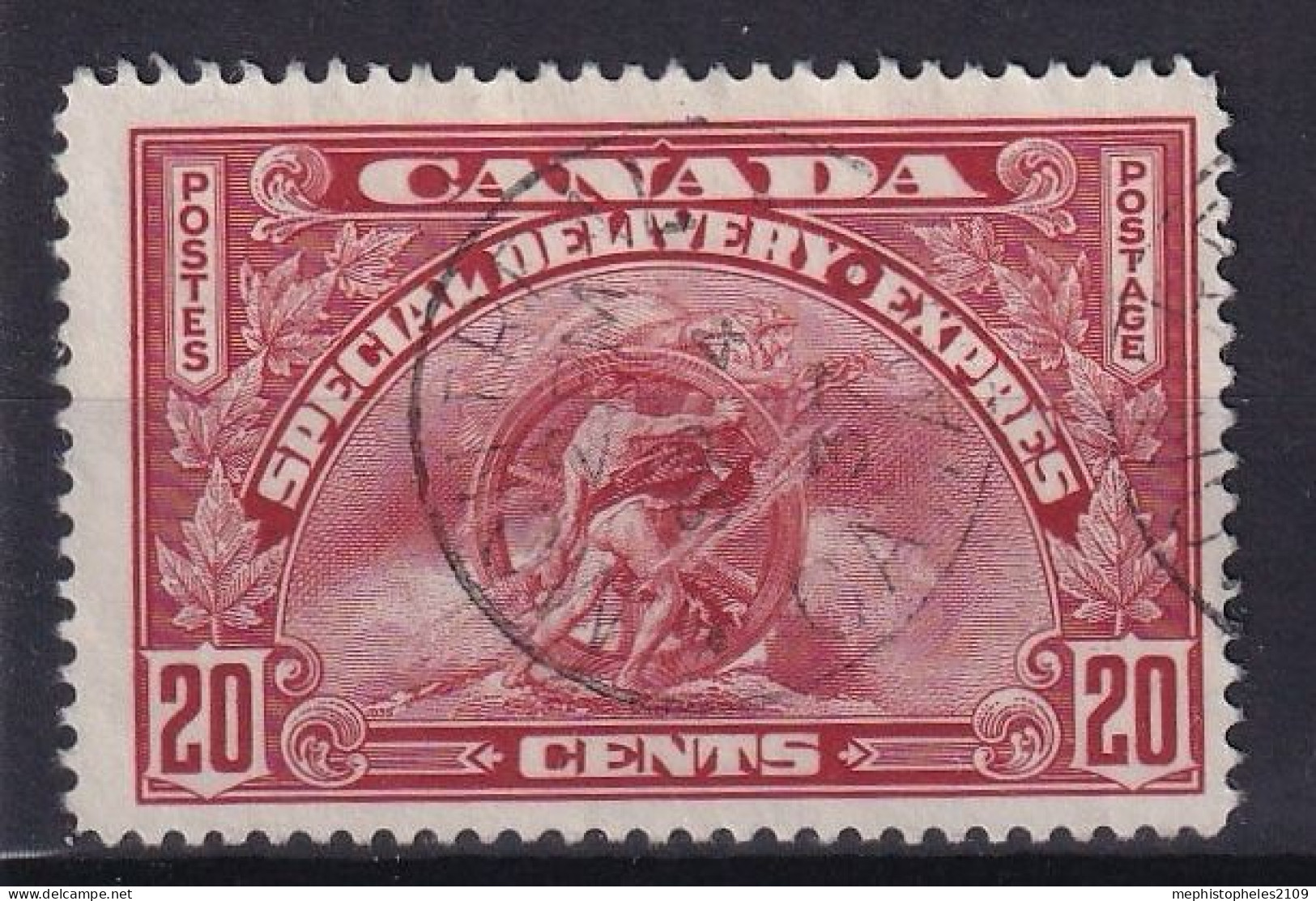 CANADA 1922 - Canceled - Sc# E6 - Special Delivery - Special Delivery