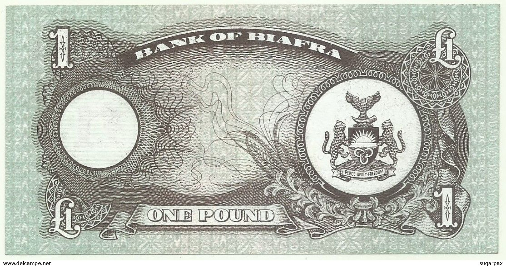 BIAFRA - 1 Pound - ND ( 1968 - 1969 ) - P 5.a - Serie DW - NIGERIA - Other - Africa