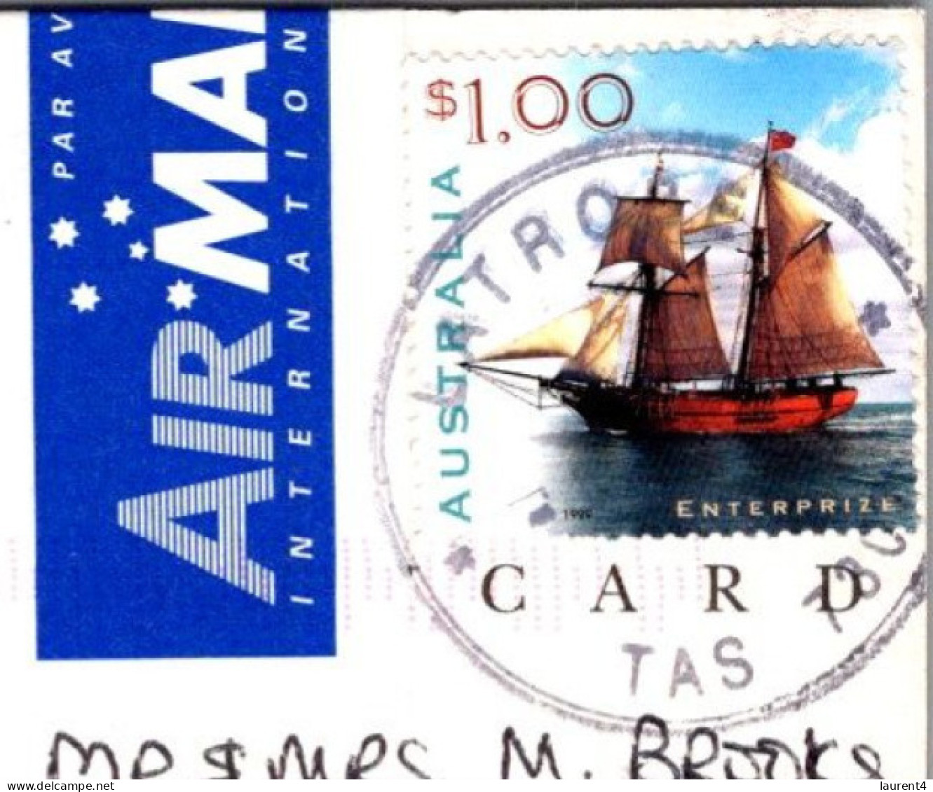 17-2-2024 (4 X 30) Australia (posted To UK) - Tasmania - Port Arthur Historic Site (with Sail Ship Stamp) - Port Arthur