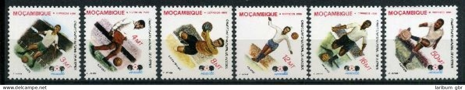Mosambik 1050-55 Postfrisch Fußball #GE566 - Mozambique
