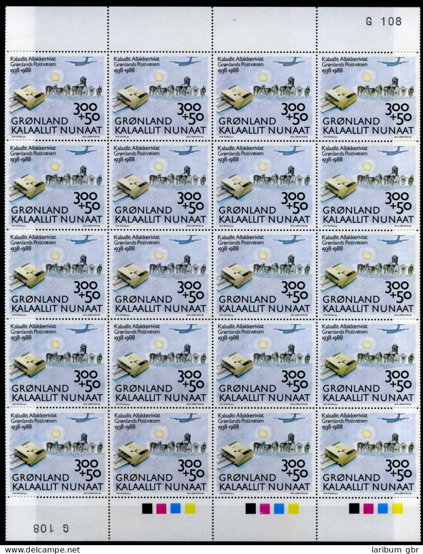 Grönland 20er Bogenteile 185 Postfrisch Post #IV270 - Sonstige & Ohne Zuordnung