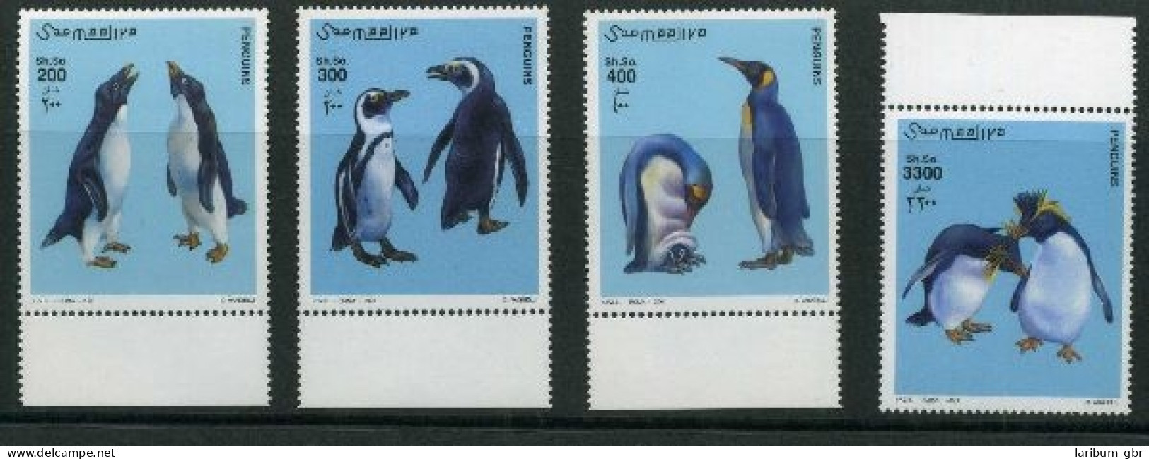 Somalia 868-71 Postfrisch Pinguine #JC584 - Somalie (1960-...)
