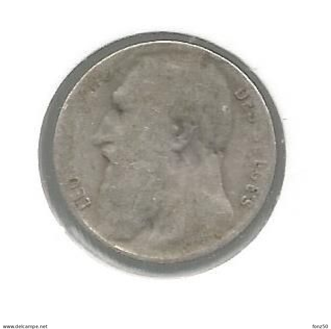 LEOPOLD II * 50 Cent 1901 Frans * Z.Fraai * Nr 12580 - 50 Centimes