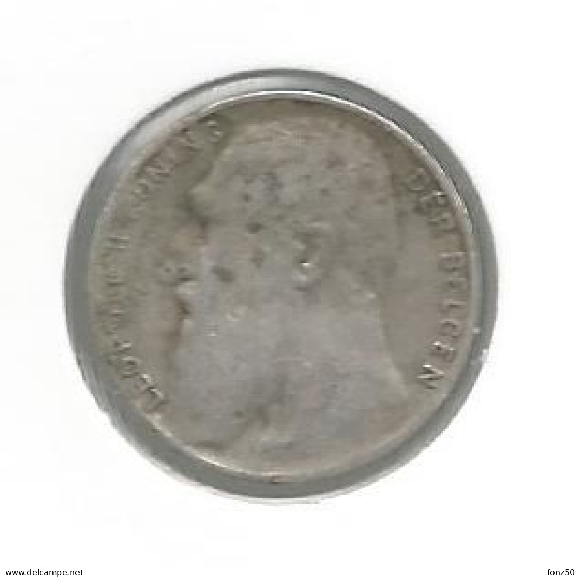 LEOPOLD II * 50 Cent 1901 Vlaams * Z.Fraai * Nr 12583 - 50 Cent