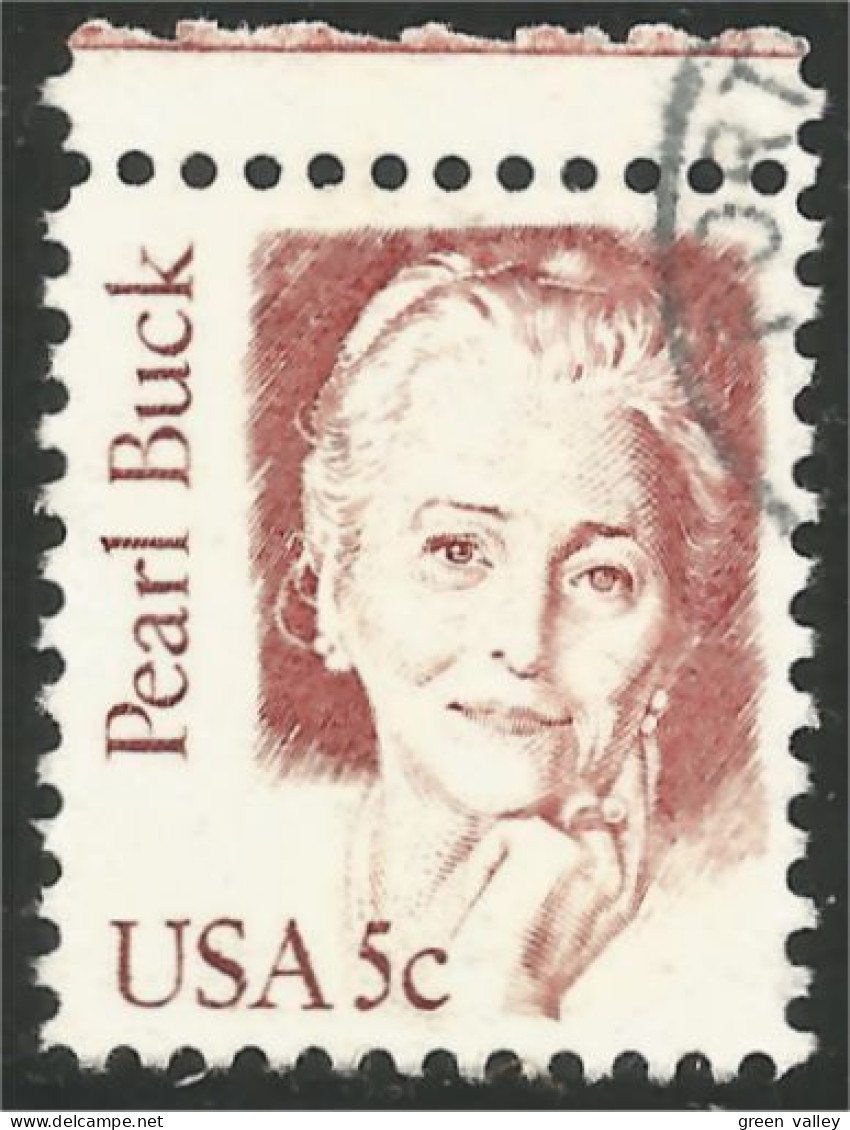 XW01-0415 USA Pearl Buck Ecrivain Writer Femme Woman - Femmes Célèbres