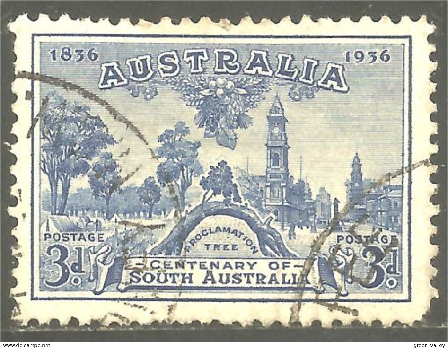 XW01-0964 Australia 1936 Centenary Centenaire - Used Stamps