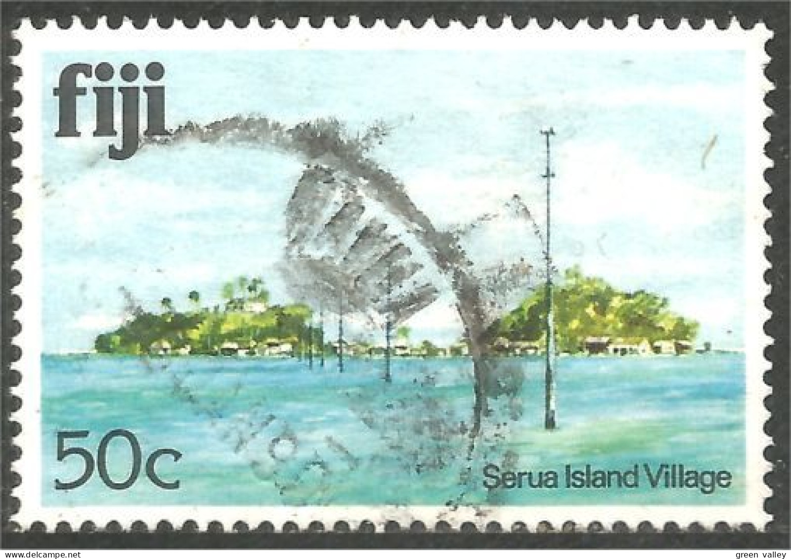 XW01-0919 Fiji Fidji Serua Island Village - Islands