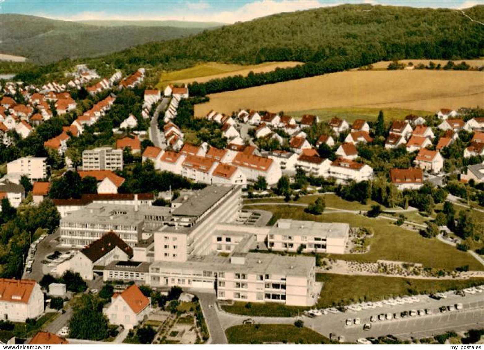 73958056 Northeim_Niedersachsen Kreiskrankenhaus Fliegeraufnahme - Northeim