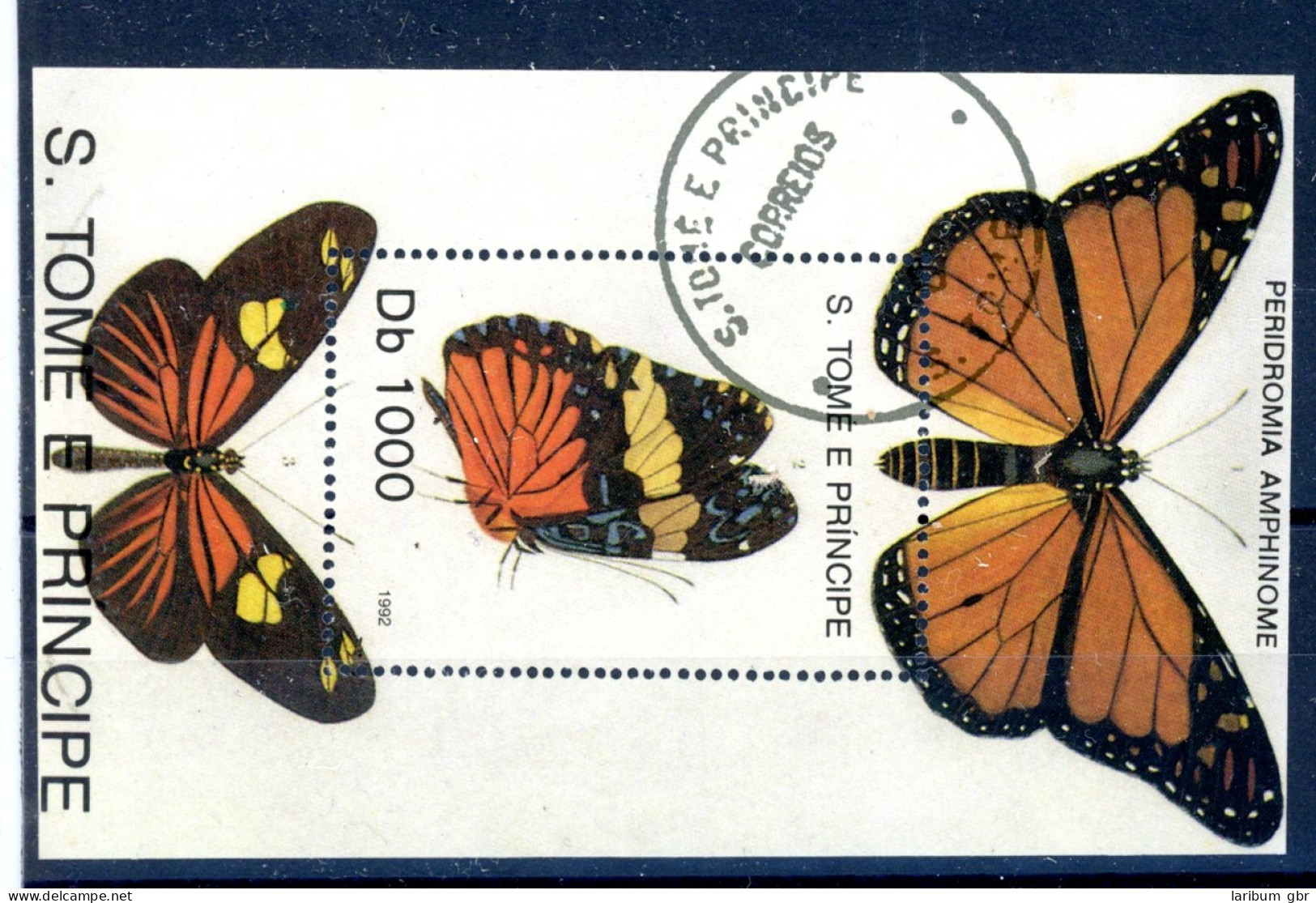 Sao Tome E Principe 1391 Gestempelt Schmetterlinge #FW913 - Sao Tome Et Principe
