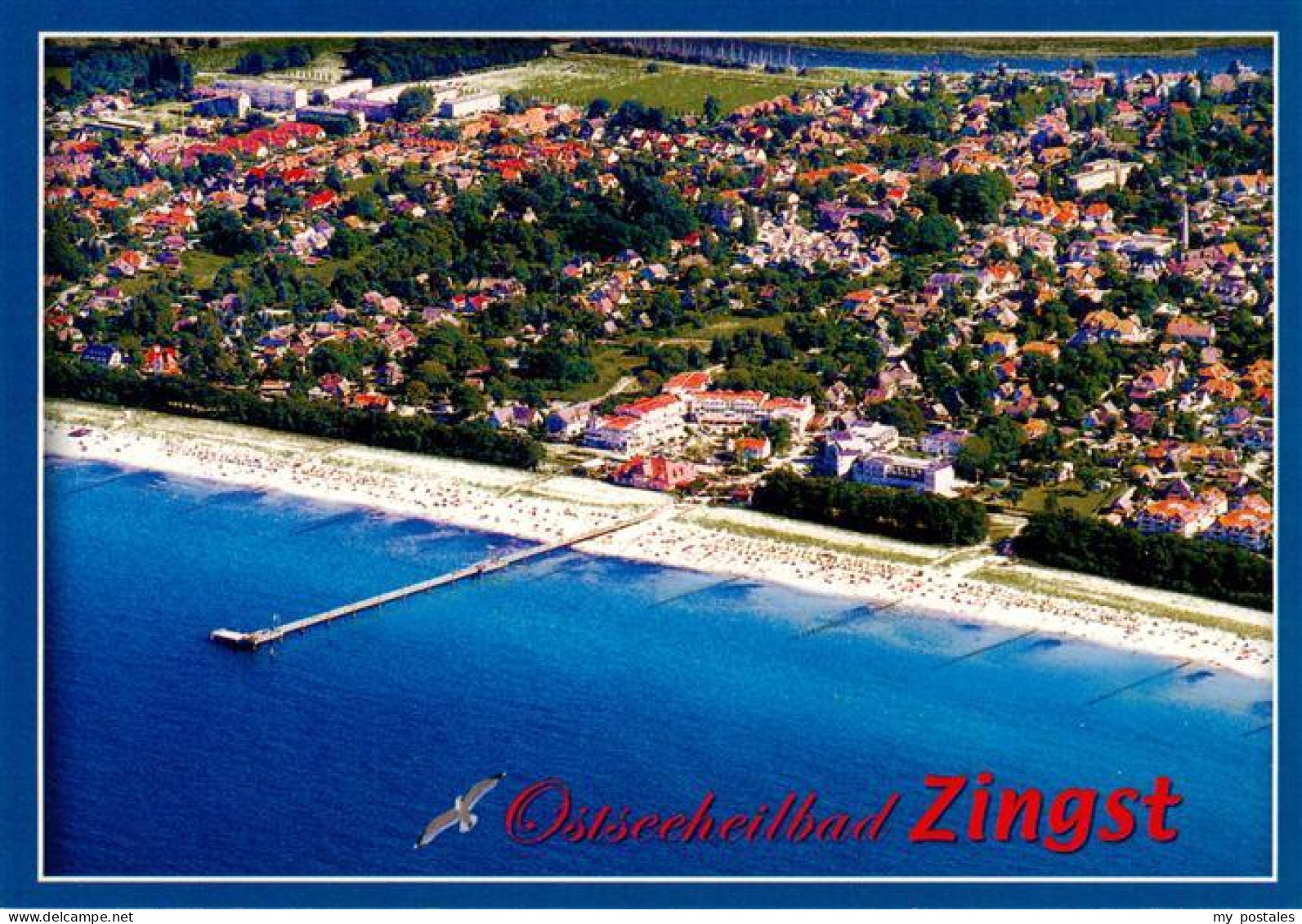 73957880 Zingst_Ostseebad Fliegeraufnahme - Zingst