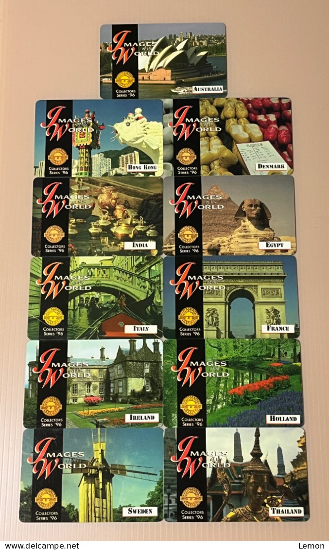 USA UNITED STATES America STS Prepaid Telecard Phonecard, Images Of The World Collectors Series, Set Of 11 Cards - Otros & Sin Clasificación