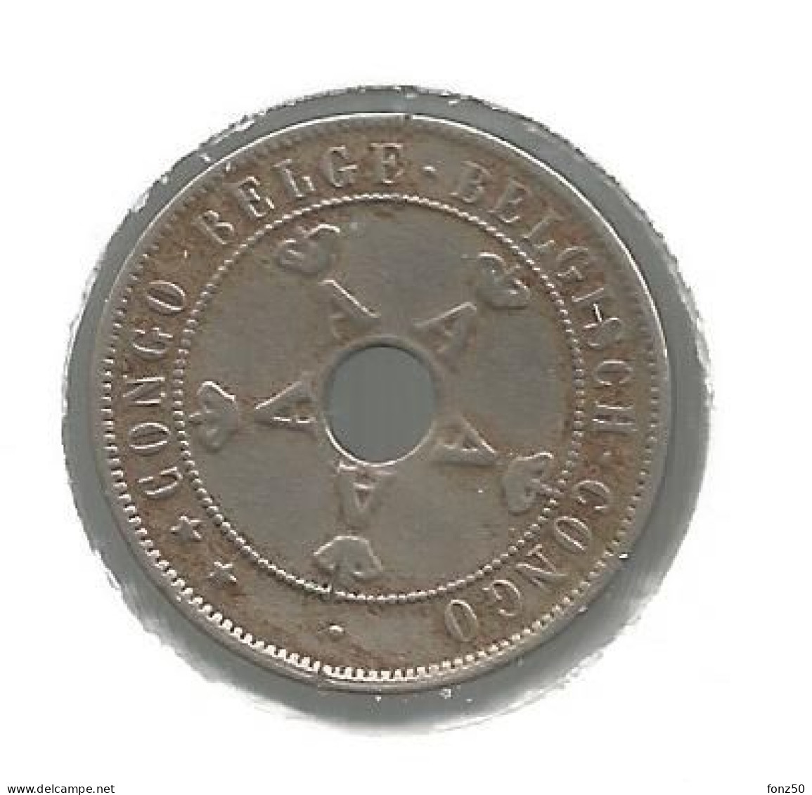CONGO - ALBERT I * 20 Cent 1911 * Nr 12611 - 1910-1934: Alberto I