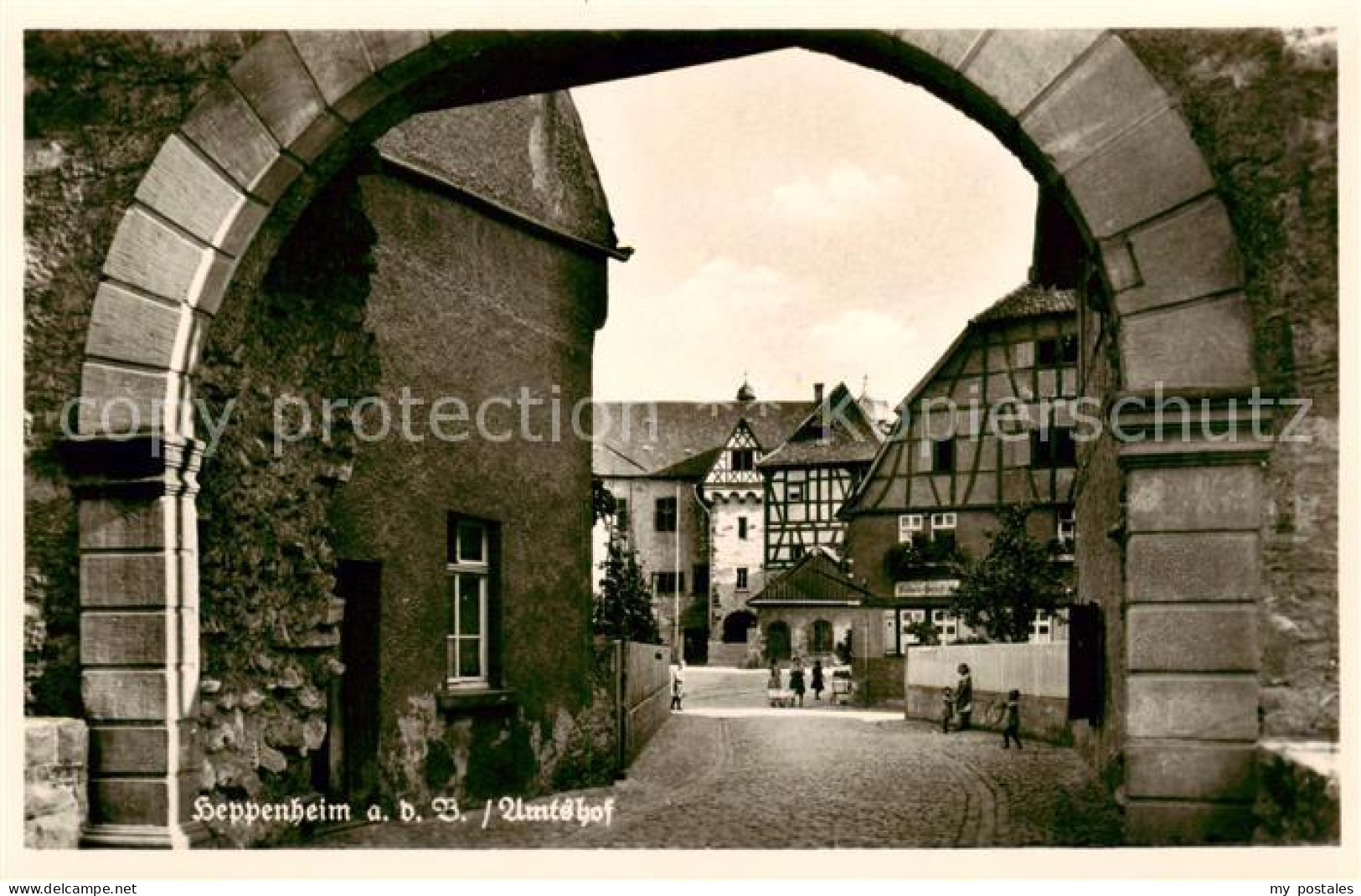 73809908 Heppenheim Bergstrasse Amtshof Heppenheim Bergstrasse - Heppenheim