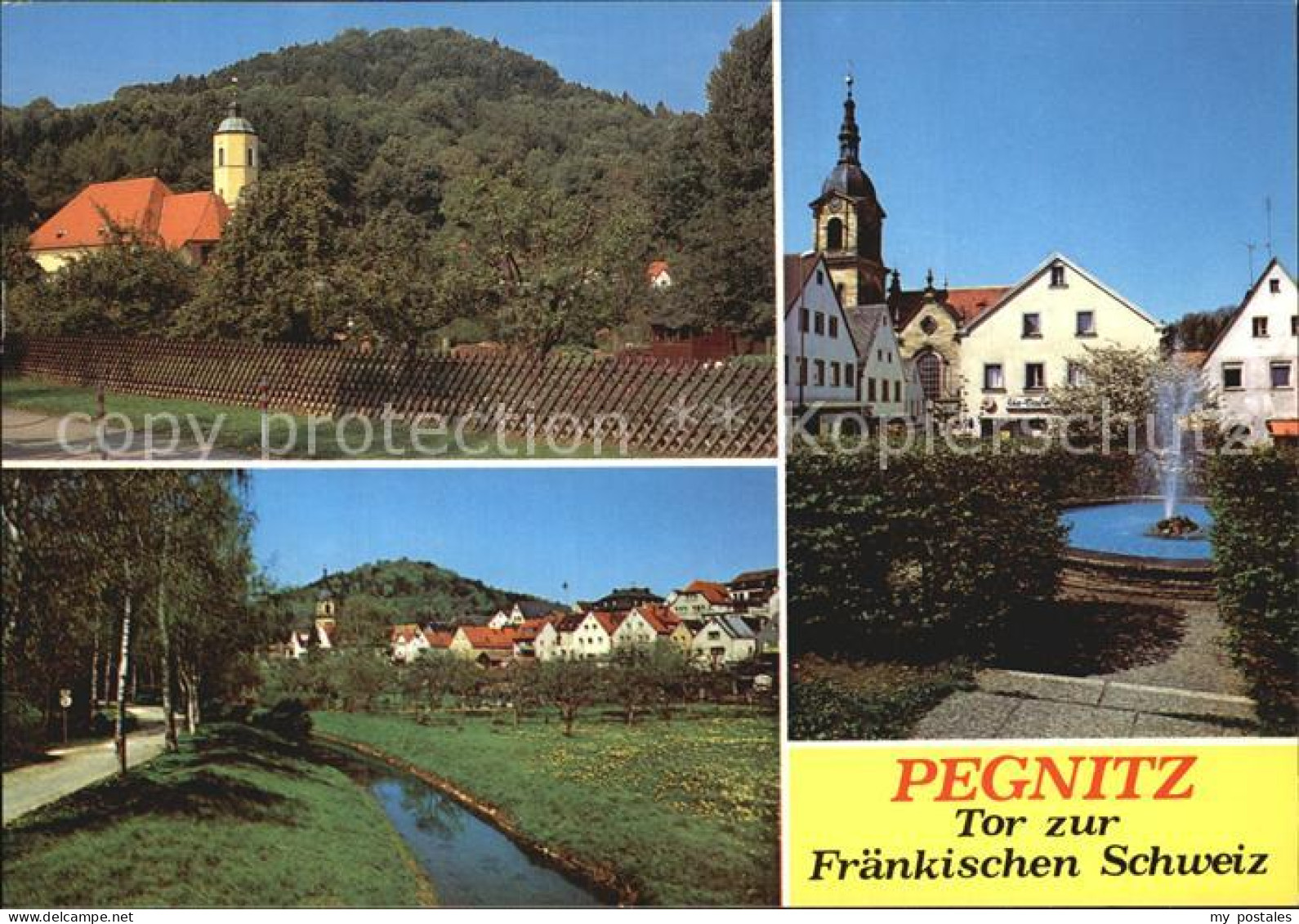 72530066 Pegnitz Kirche Brunnen Pegnitz - Pegnitz